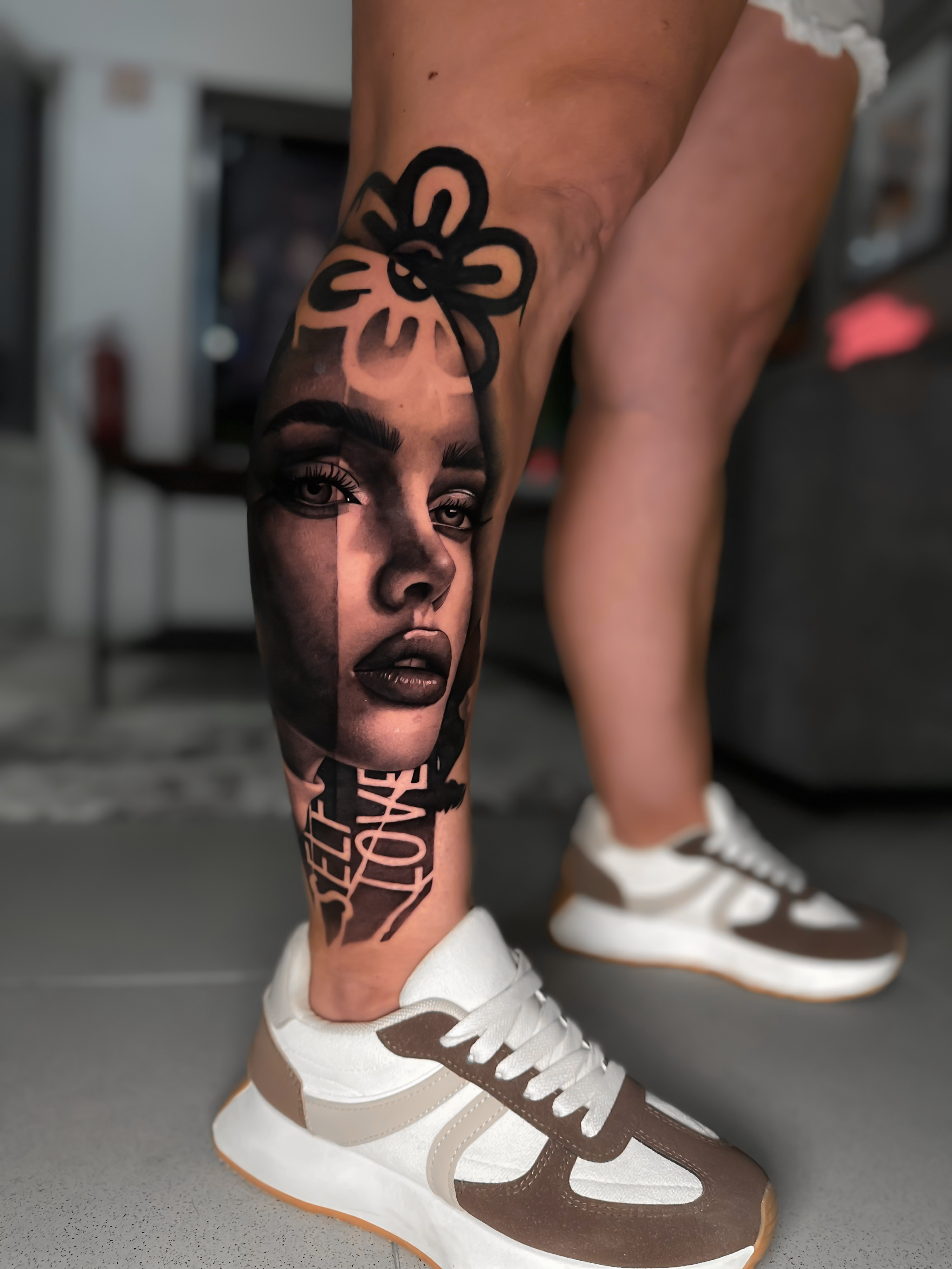Realism B&G tattoo portfolio piece at Titans Legacy Ink