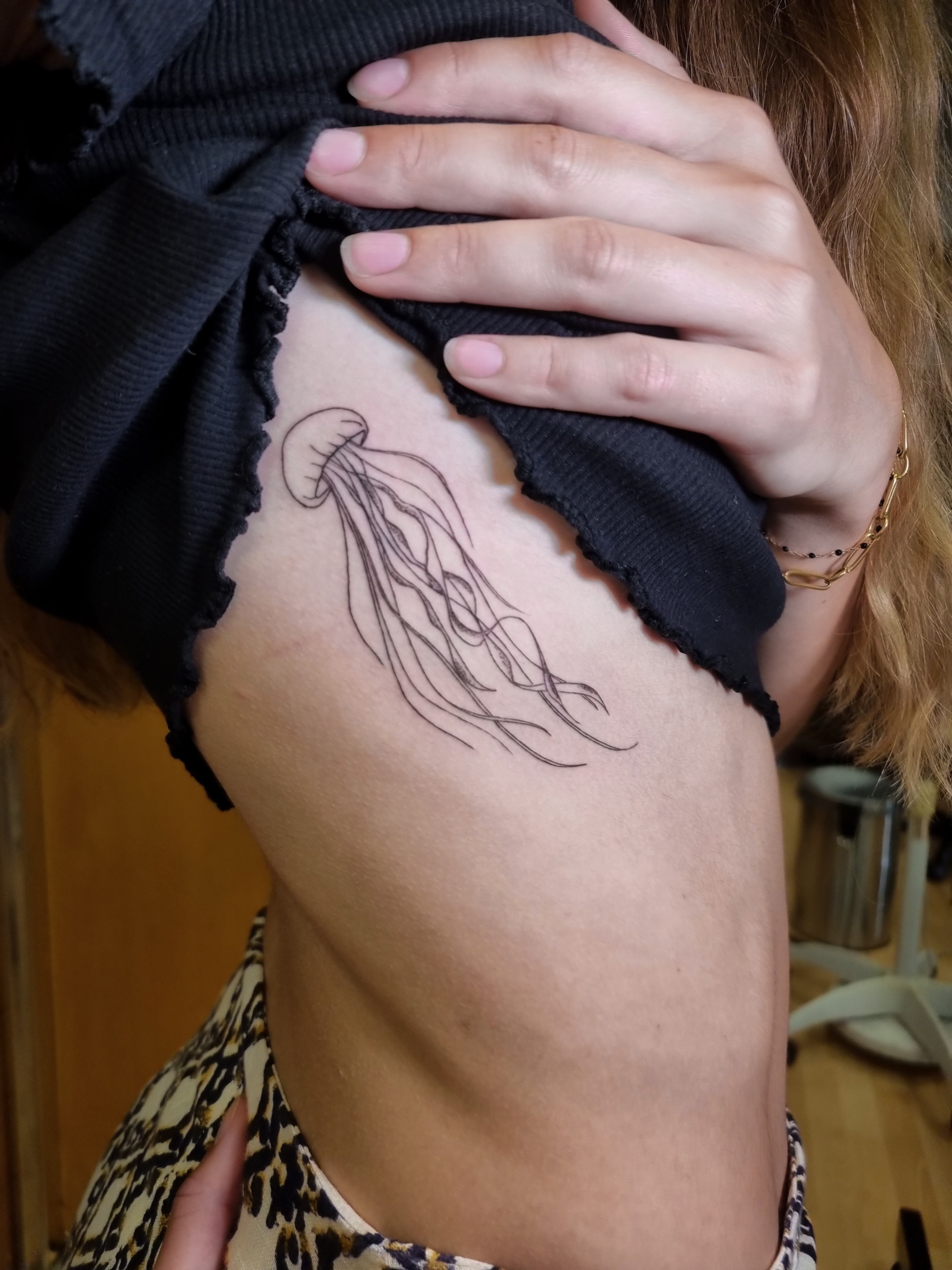 Fine line tattoo portfolio piece at Titans Legacy Ink
