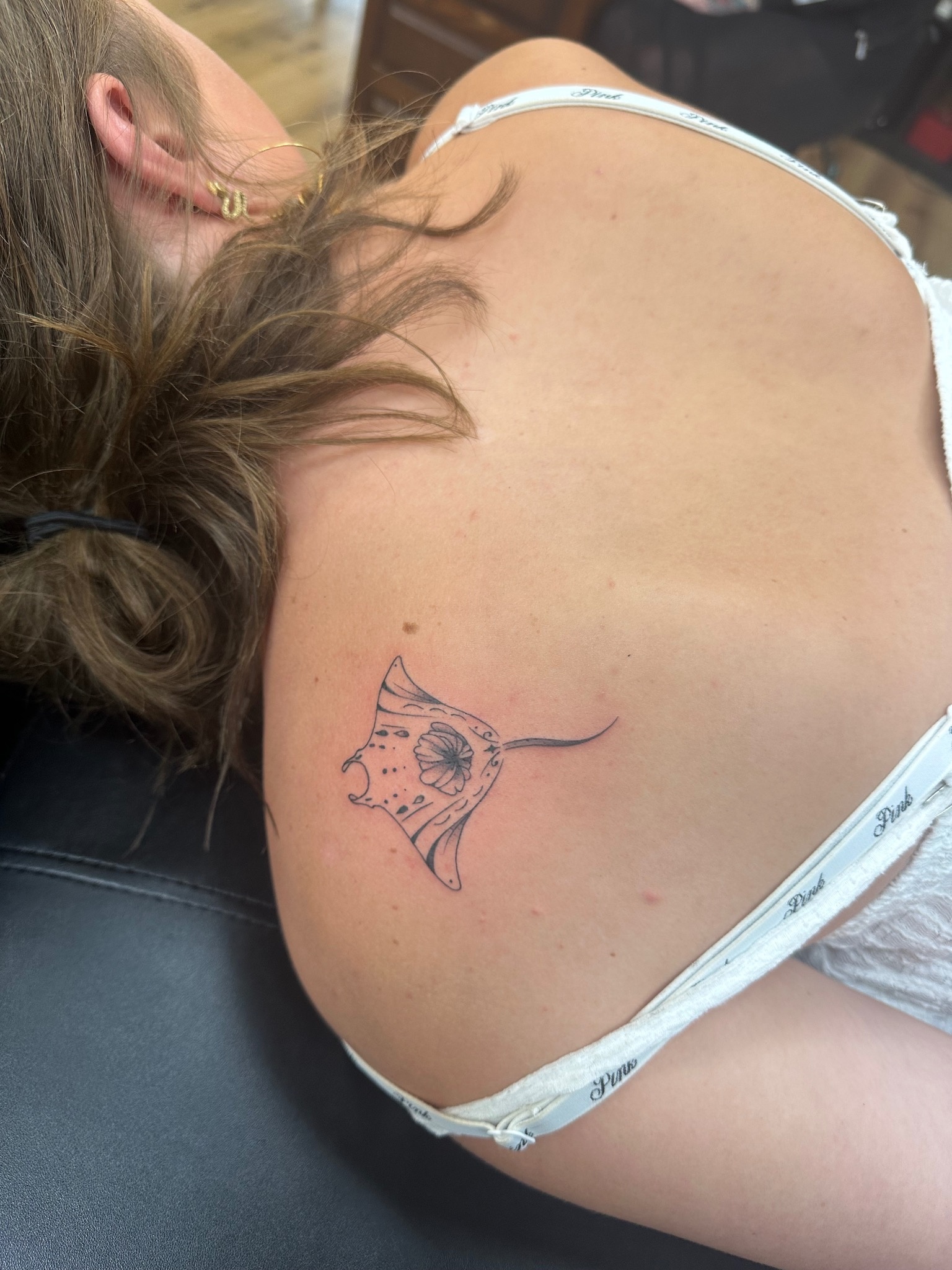Fine line tattoo portfolio piece at Titans Legacy Ink